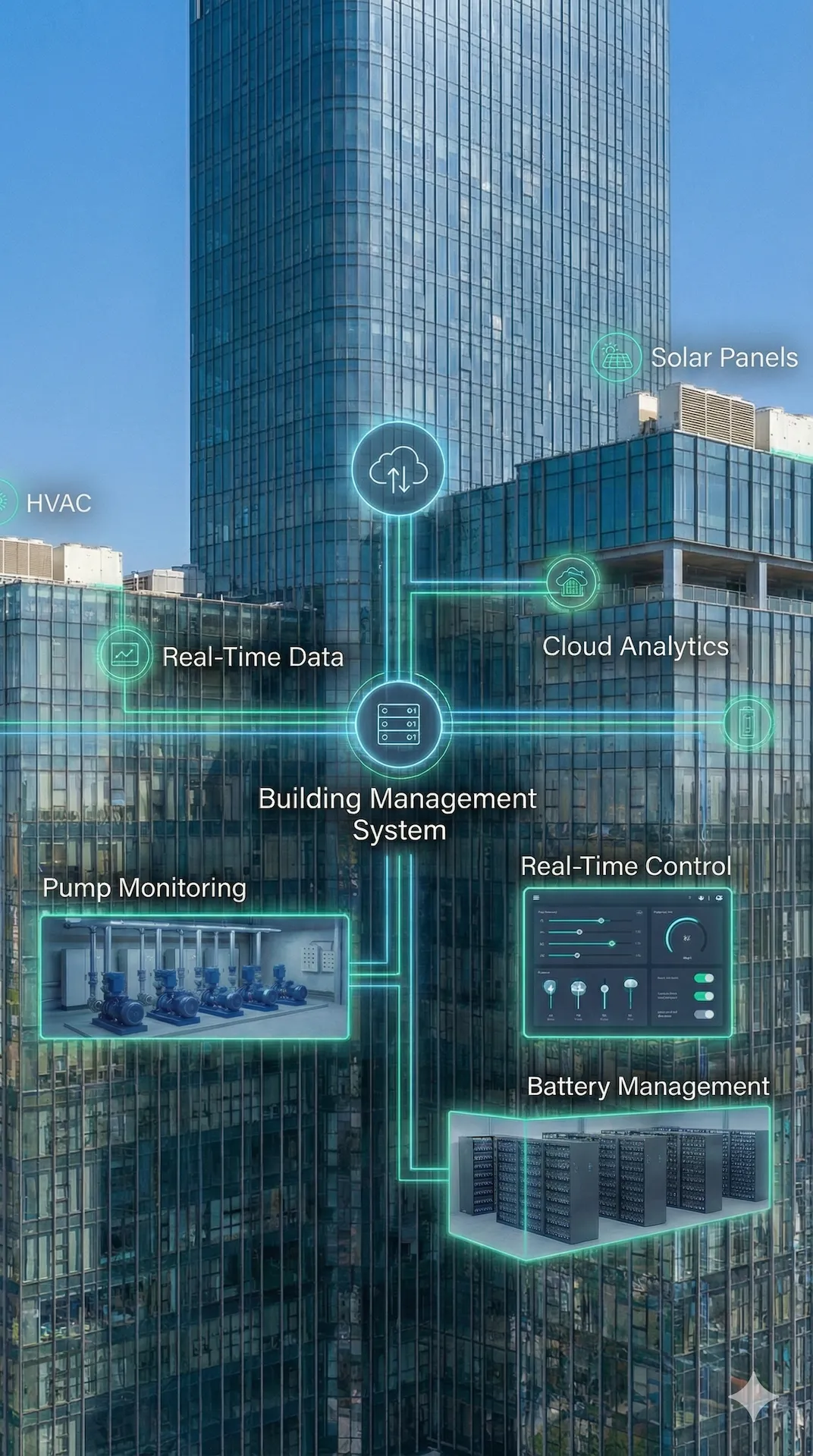 Mobile interface for smart building BMS and climate control powered by Mutexer